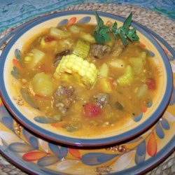 Carbonada Criolla - Argentina Meat, Veg, Fruit Stew