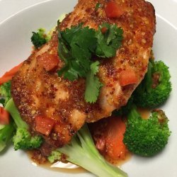 Grilled Salmon in Lime Sauce
