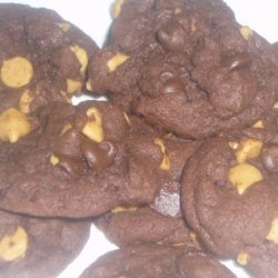 Easy Cake Mix Cookie-- Chocolate Chocolate Chip!