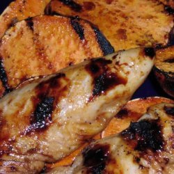 Ww Tropical Chicken With Grilled Sweet Potatoes