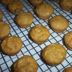 Lemon-Pumpkin Mini Muffins