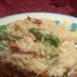 Risotto With Asparagus and Sun-Dried Tomatoes