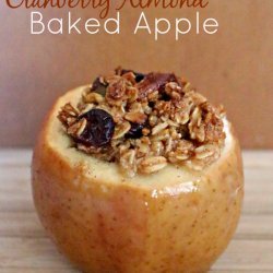 Baked Almond Apples