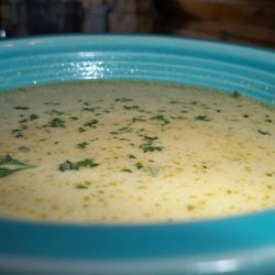 Green Bean and Parmesan Soup