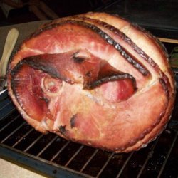 Honey-Marsala Glazed Ham