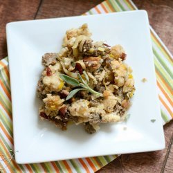 Sausage Apple & Dried Cranberry Stuffing