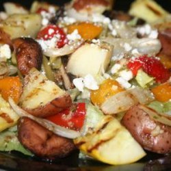 Grilled Vegetable Salad With Tarragon Vinaigrette