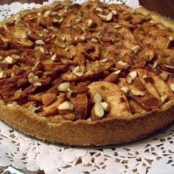 Apple Almond Cheesecake