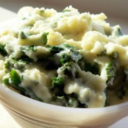 Mashed Potatoes With Kale (Colcannon)