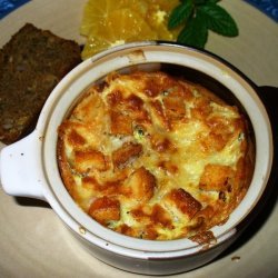 Sausage and Cheese Souffle