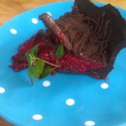 Chocolate and Raspberry Surprise