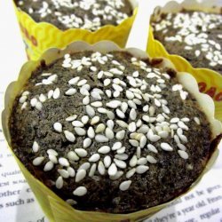 Black Sesame Cupcakes (Or Muffins)