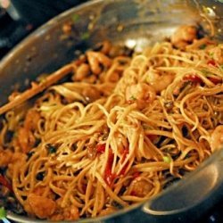 Sesame Shrimp Noodles