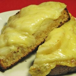 Pear and Cheese Toast