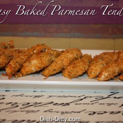 Easy Parmesan Crusted Chicken Tenders