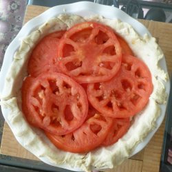 Tomato-Cheese Pie