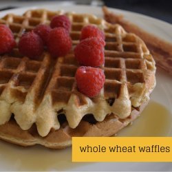 Whole-Wheat Waffles