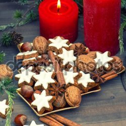 Christmas Cinnamon Spice Cookies