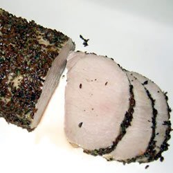 Pork Loin with Caraway Crust