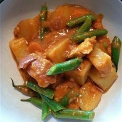 Chicken Navratan Curry (Indian)