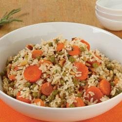 Veggie Pilaf with Pine Nuts