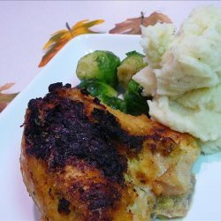 Sweet and Savory Baked Chicken With Pineapple and Tarragon