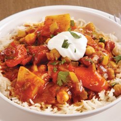 Slow Cooker Vegetable Chickpea Curry