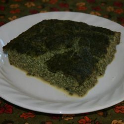 Baked Tofu and Spinach