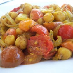 Bombay Spiced Chickpeas & Tomatoes