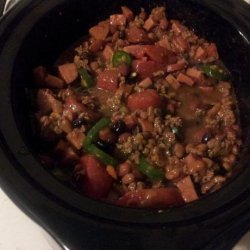 Dozer's Cajun-Style Chili