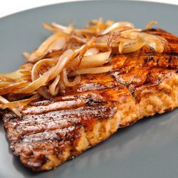 Balsamic and Rosemary Grilled Salmon