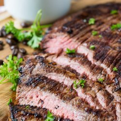Soy Marinated Flank Steaks