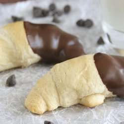 Chocolate Dipped Crescents
