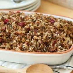 Bacon Rice Stuffing