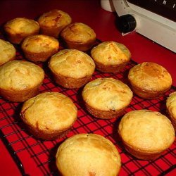 Cheesy Corn Jalapeno Muffins