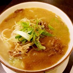 Satay Beef and Noodle Soup