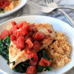 Balsamic Chicken and Spinach