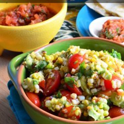 Corn, Avocado, and Tomato Salad
