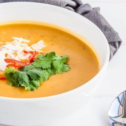 Soup in a Pumpkin (Vegan)