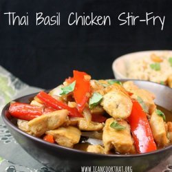 Chicken and Basil Stir-Fry