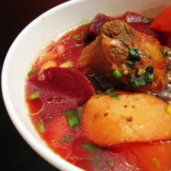 Oxtail Soup With Vegetables