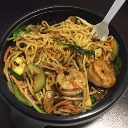 Spinach and Shrimp Bowl