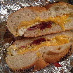 Bacon, Egg, and Cheese Sandwich, New York City Deli-Style