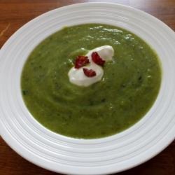 Courgette and Mint Soup