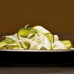 Zucchini-And-Fennel Salad With Pecorino and Mint