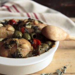 Green Olive Baked Chicken