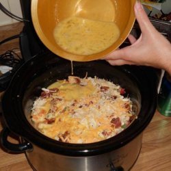 Breakfast Casserole in the Crock Pot