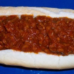 Christine's Thick Hot Dog Meat Sauce