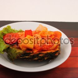 Sweet and Sour Shrimp With Pineapple