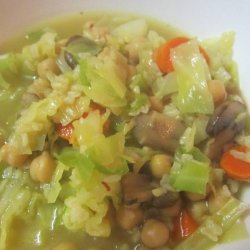 Cabbage and Rice Soup